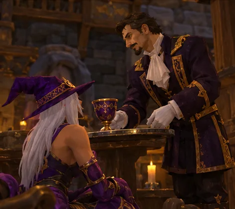 Not a single goblet left unfilled