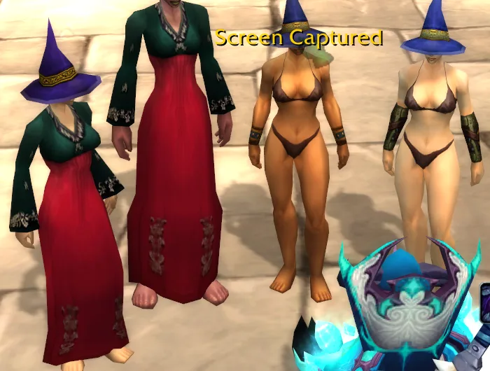 One by one, they received their hats and dresses